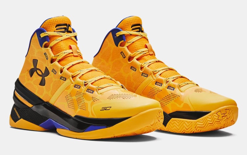Curry 2 top gold kids